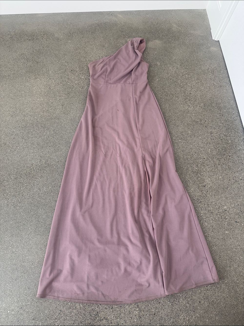 Birdy Grey Kira Crepe Dress Dark Mauve